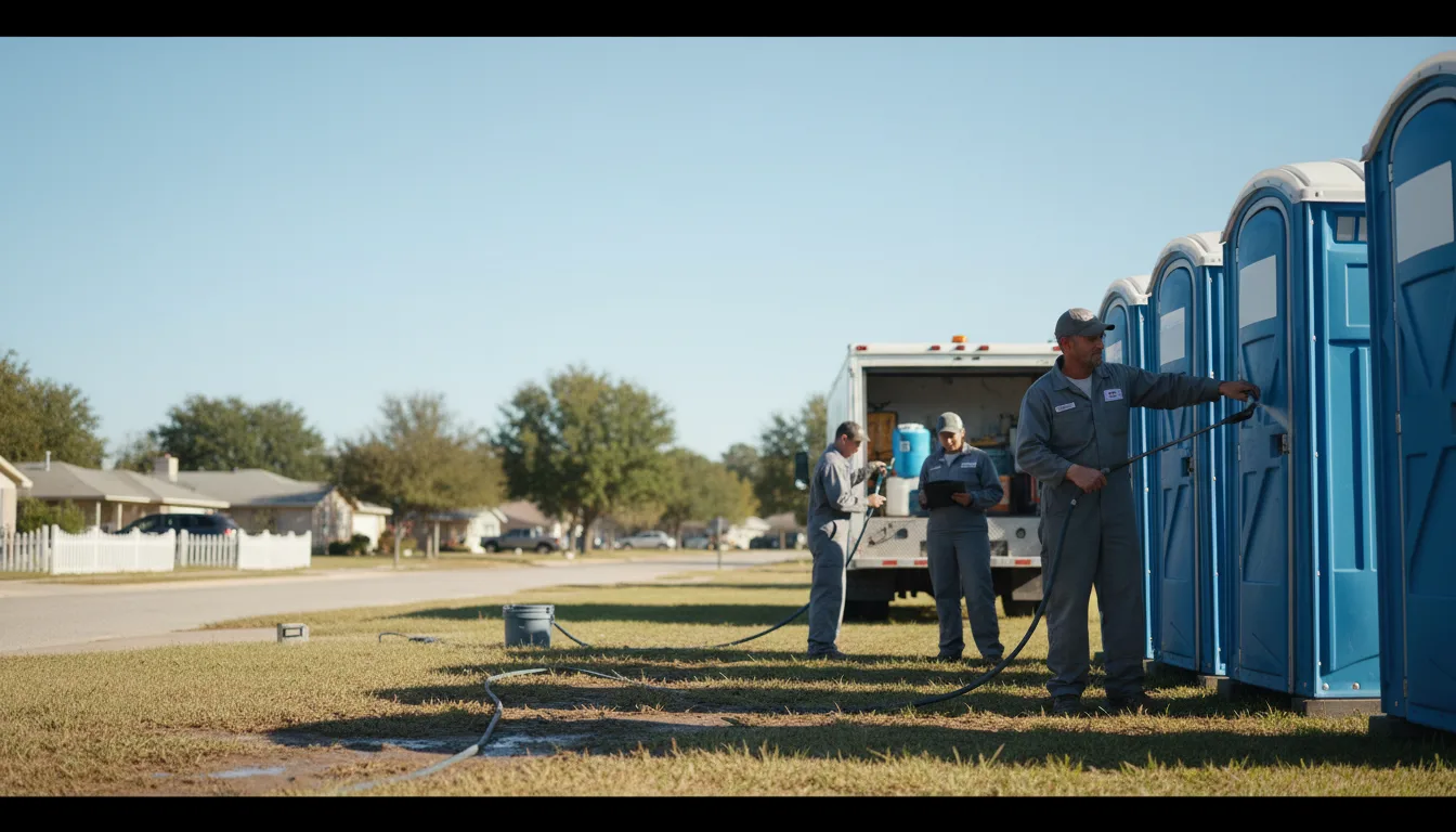 Long-Term Portable Toilet Rental in Waka, TX near me